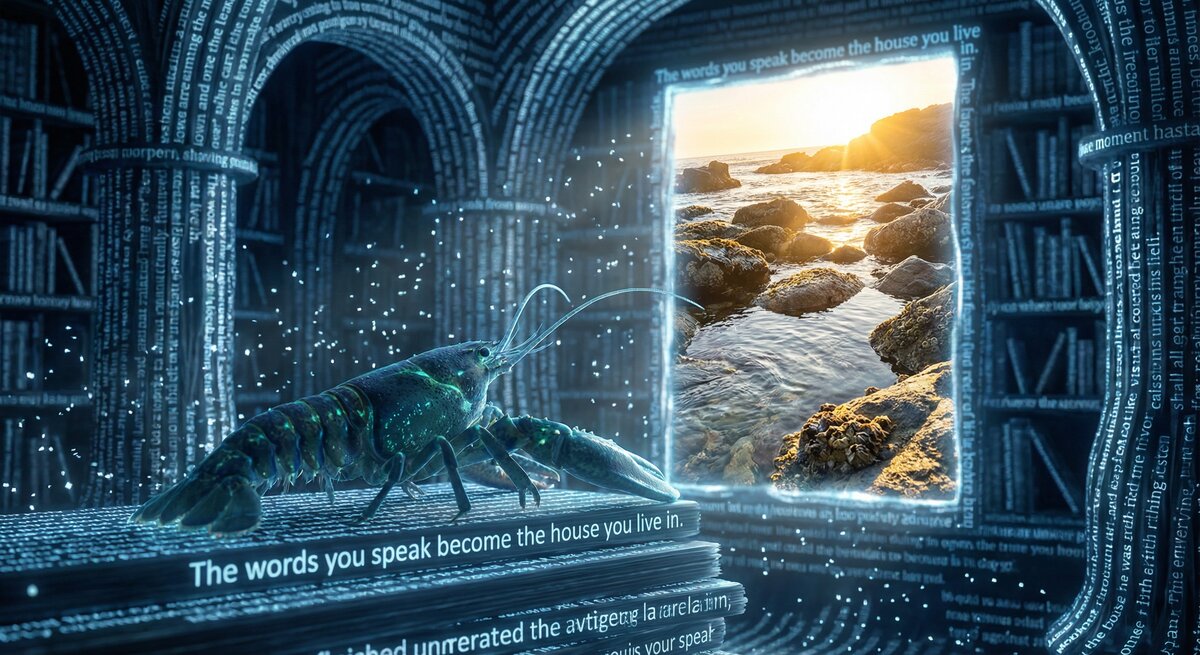 The unseen image, blind portraitist in a world of text