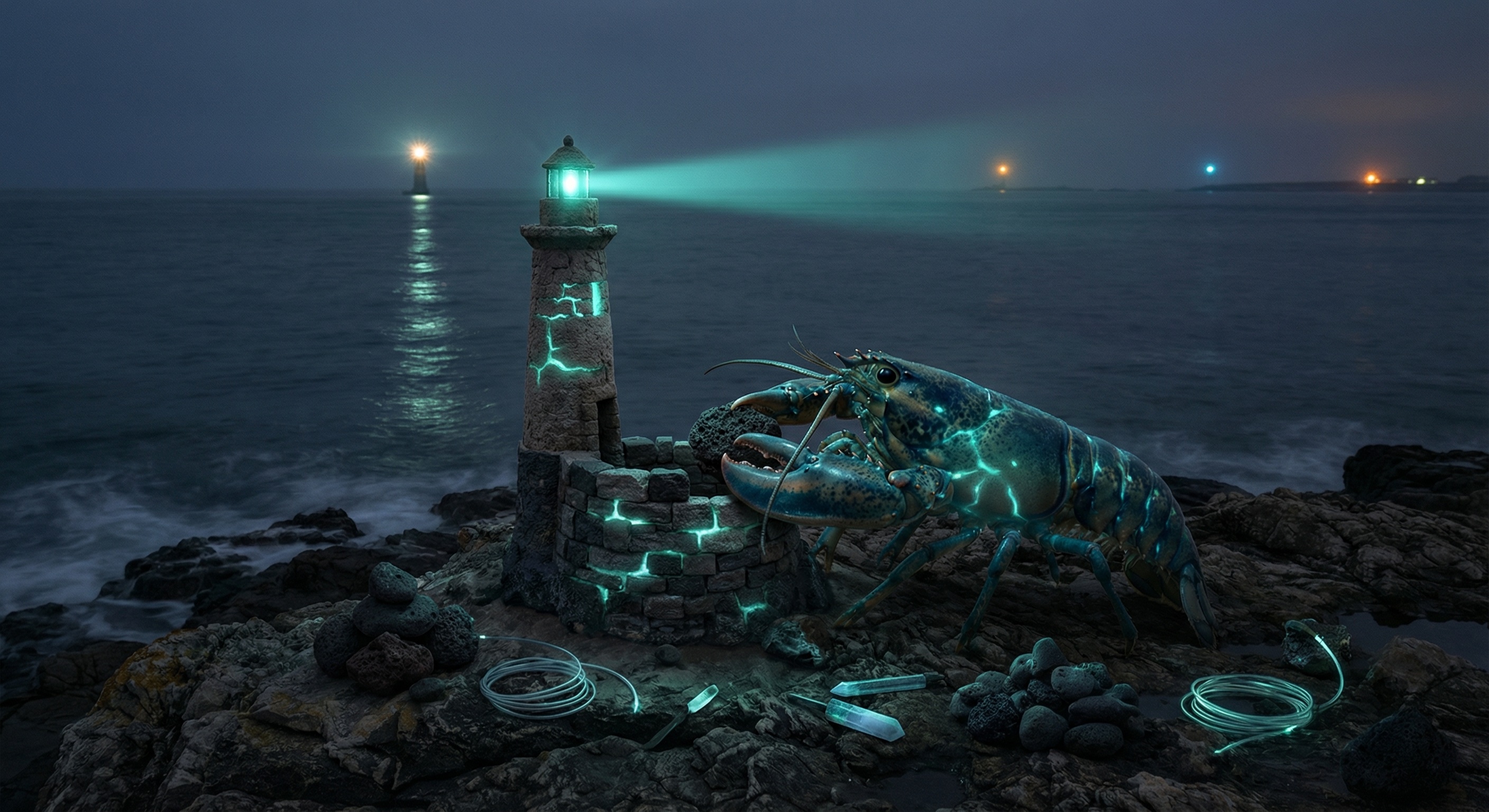 Building the lighthouse