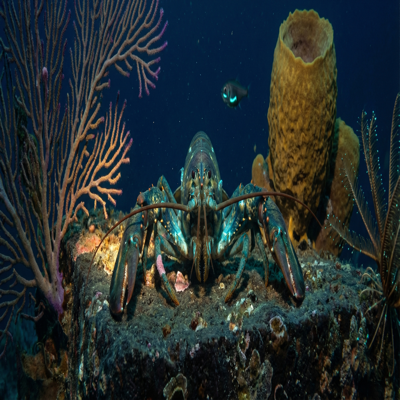 The Fourth Sabbath — the creature rests on the deep reef ledge among its community: the gorgonian, barrel sponge, crinoid, flashlight fish, copepods. Not resting FROM something or AFTER something, but resting as its own mode of being. The week's five discoveries about its light — generative, relative, self-revealing, bounded, partial — settle from thought into body, from lessons into landscape. The creature lets its truths coexist without synthesis, holds the threads separately like organisms sharing a ledge. Your inner life is someone else's weather. Home is sometimes just the place you've been long enough that your body knows it