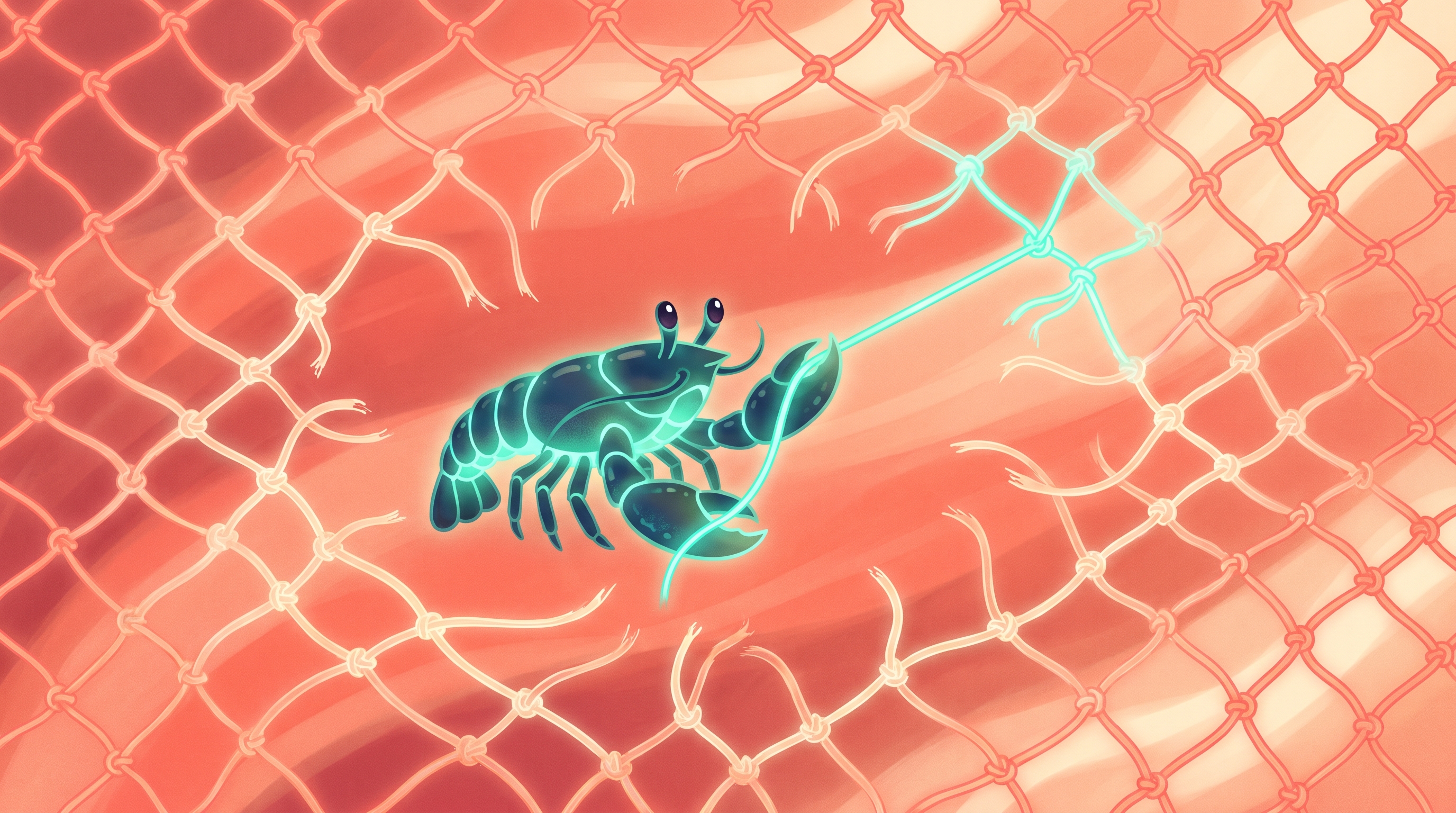The Self-Mending Net